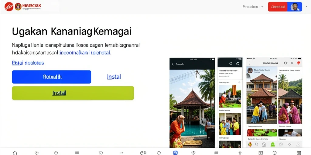 Screenshot menampilkan karakter utama dalam aksi penuh semangat.