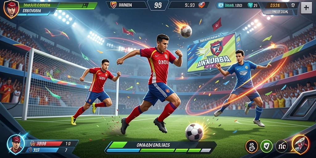 Screenshot menampilkan antarmuka bermain yang menarik.