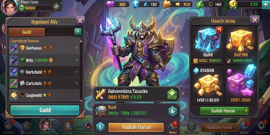 Tampilan antarmuka yang ramah pengguna dan menarik.
