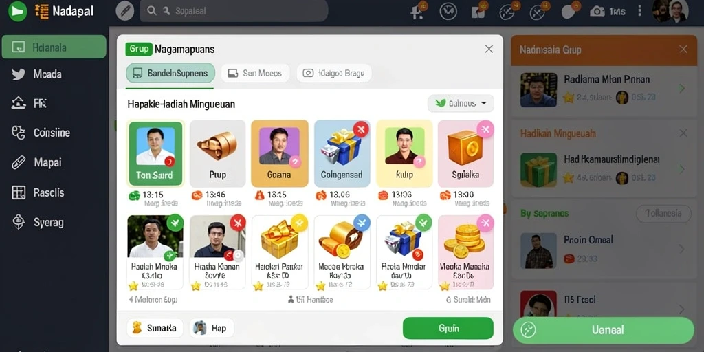 Tampilan antarmuka yang ramah pengguna.