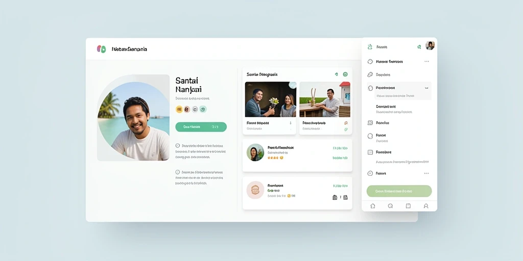 Tampilan antarmuka yang user-friendly dan menarik.