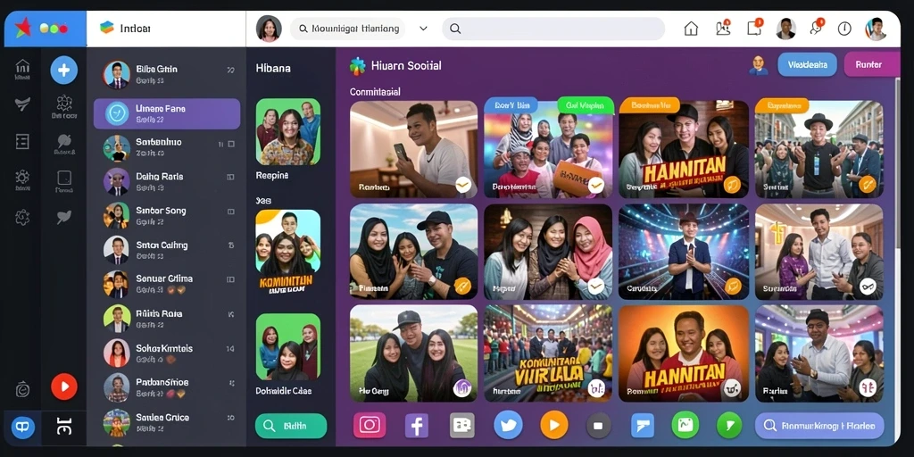 Tampilan antarmuka yang menarik dan mudah digunakan.