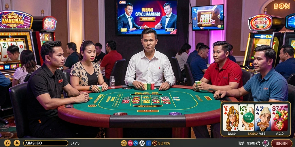 Tangkapan layar menampilkan karakter utama dalam aksi.