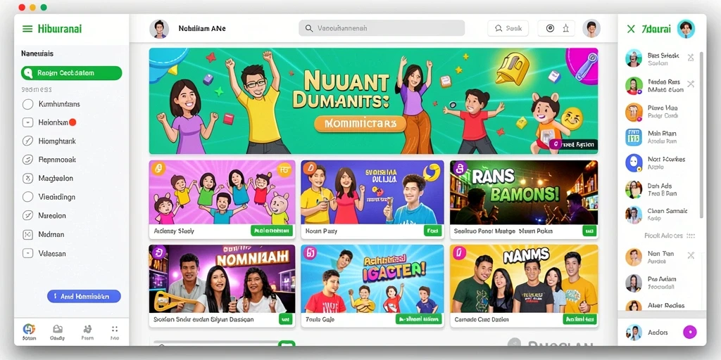 Tampilan antarmuka yang ramah pengguna.
