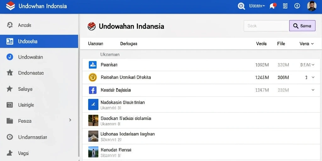 Tampilan grafis yang menarik dan penuh warna.