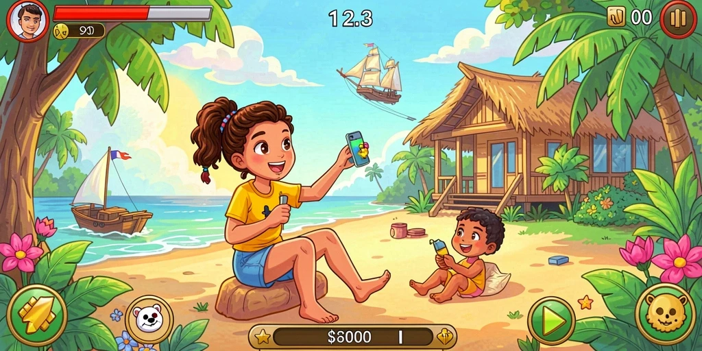 Tangkapan layar dari gameplay yang seru dan menantang.