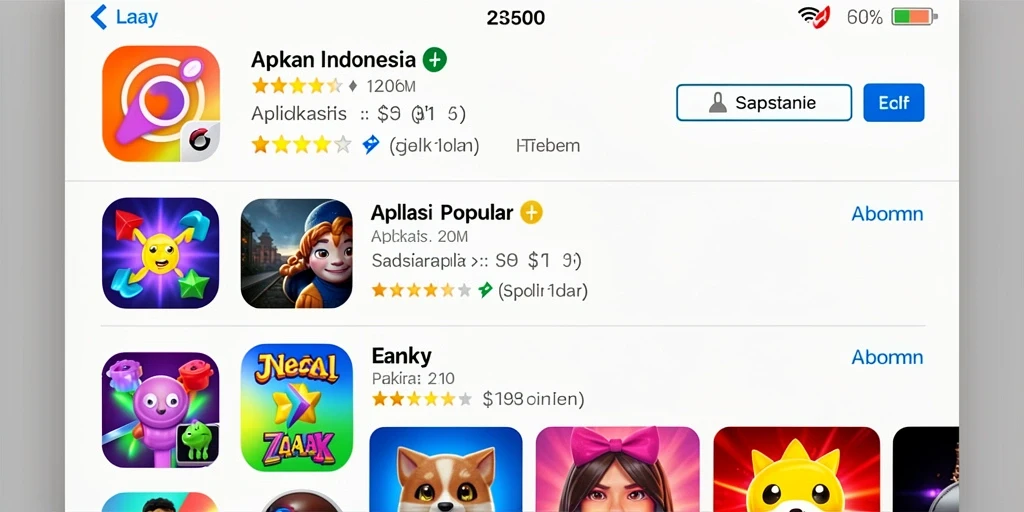 Tampilan antarmuka yang intuitif dan menarik.